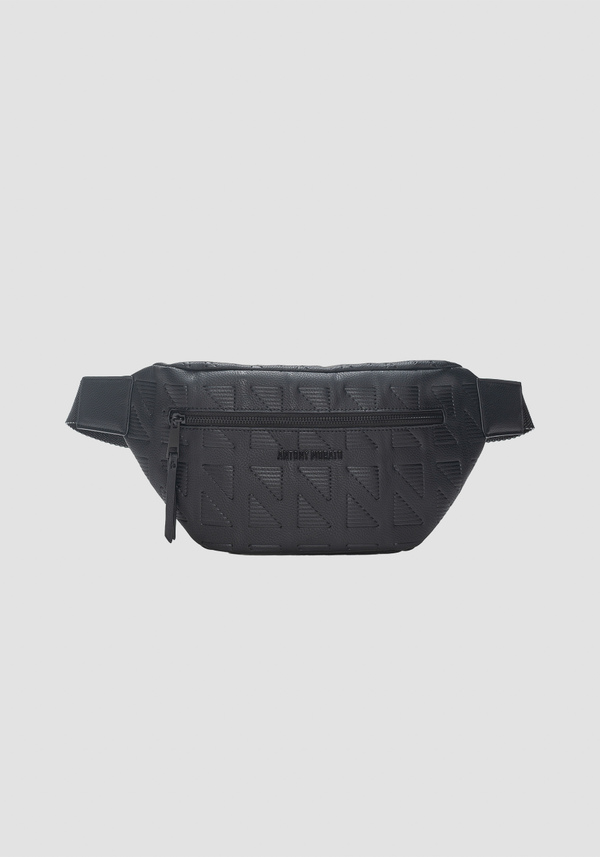 GÜRTELTASCHE AUS STRUKTURIERTEM KUNSTLEDER MIT DRUCK - Antony Morato Online Shop