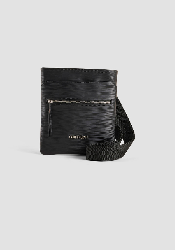 MESSENGER BAG IN FAUX LEATHER WITH SHOULDER STRAP - Antony Morato Online Shop