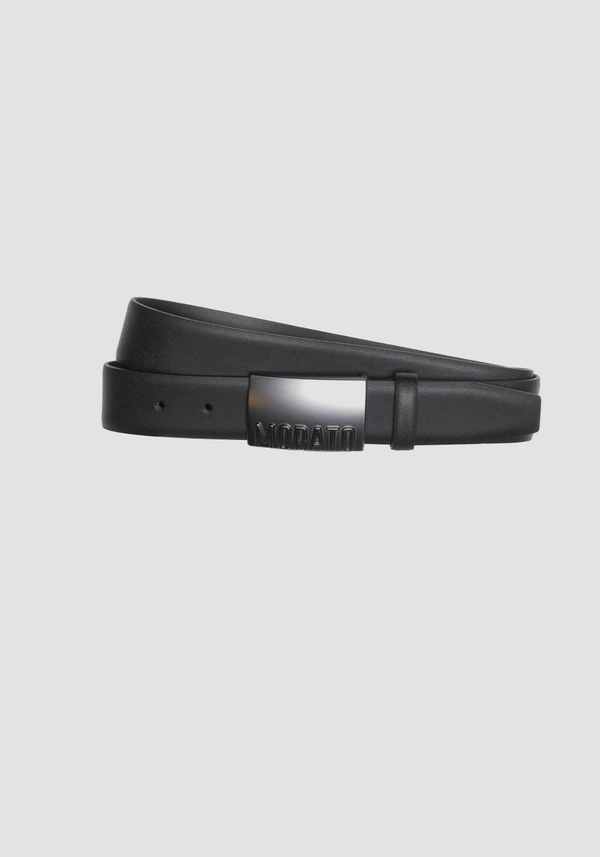 35MM LEDERGÜRTEL MIT PLATTE - Antony Morato Online Shop