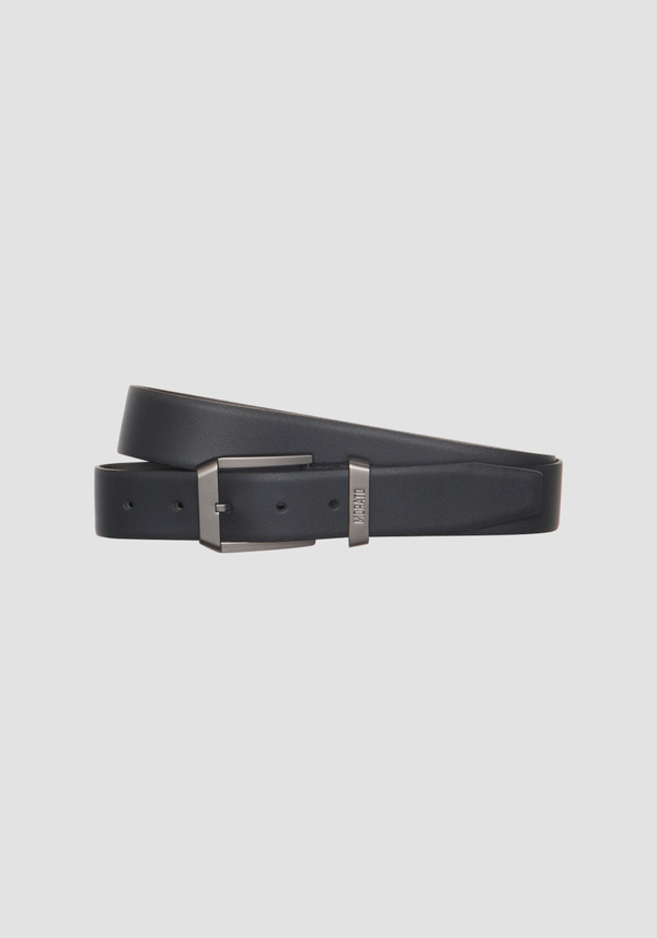 SMOOTH GENUINE LEATHER BELT - Antony Morato Online Shop