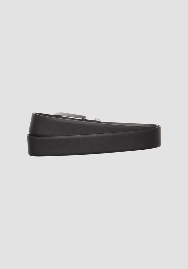 SMOOTH GENUINE LEATHER BELT - Antony Morato Online Shop