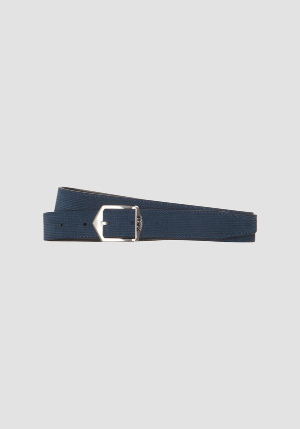 BELT IN SUEDE LEATHER WITH 30 MM BUCKLE - Antony Morato Online Shop
