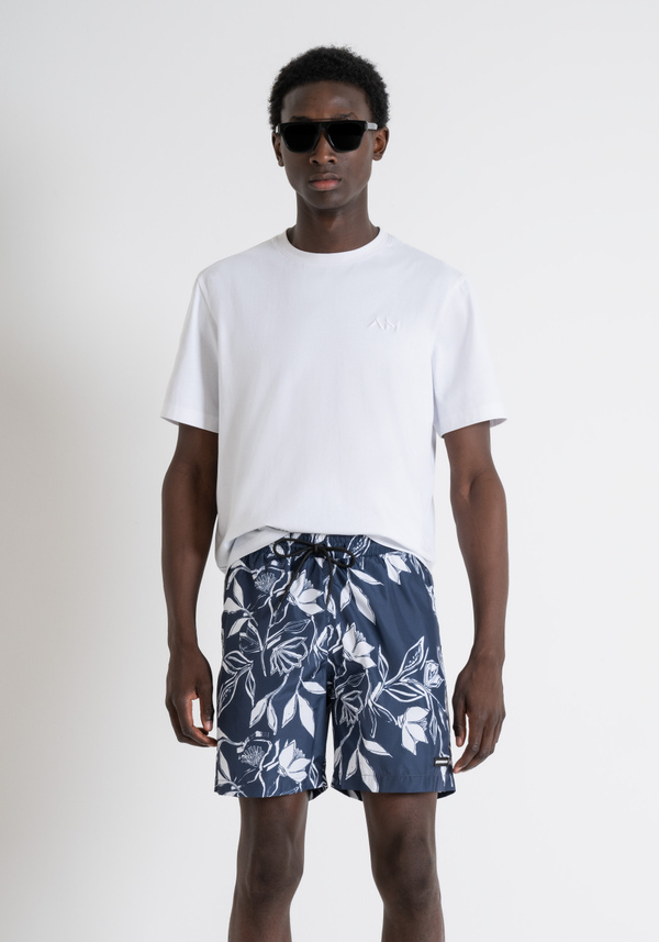 MAILLOT DE BAIN COUPE REGULAR AVEC ÉCUSSON LOGO - Antony Morato Online Shop