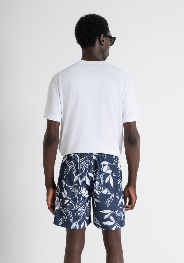 MAILLOT DE BAIN COUPE REGULAR AVEC ÉCUSSON LOGO - Antony Morato Online Shop