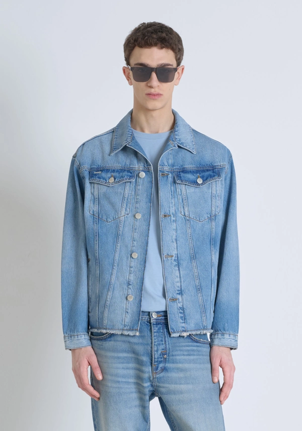 CHAQUETA VAQUERA OVERSIZE CON BOLSILLOS - Antony Morato Online Shop