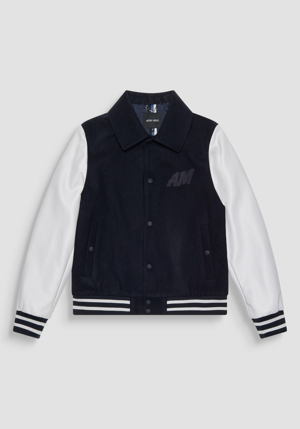 GIUBBOTTO REGULAR FIT IN MISTO LANA CON BOTTONI A PRESSIONE - Antony Morato Online Shop