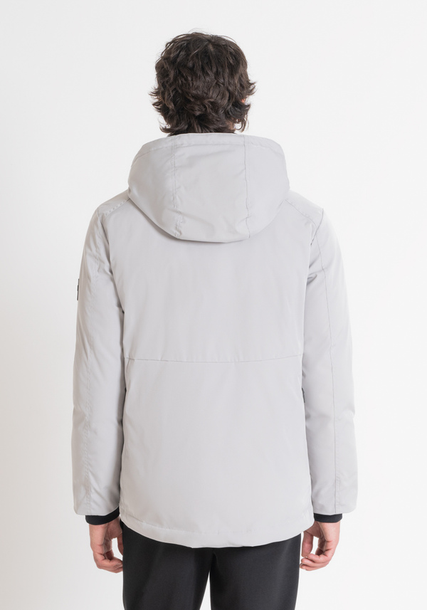 JACKE REGULAR FIT GRAU AUS NACHHALTIGEM POLYESTER MIT SYNTHETISCHER POLSTERUNG - Antony Morato Online Shop