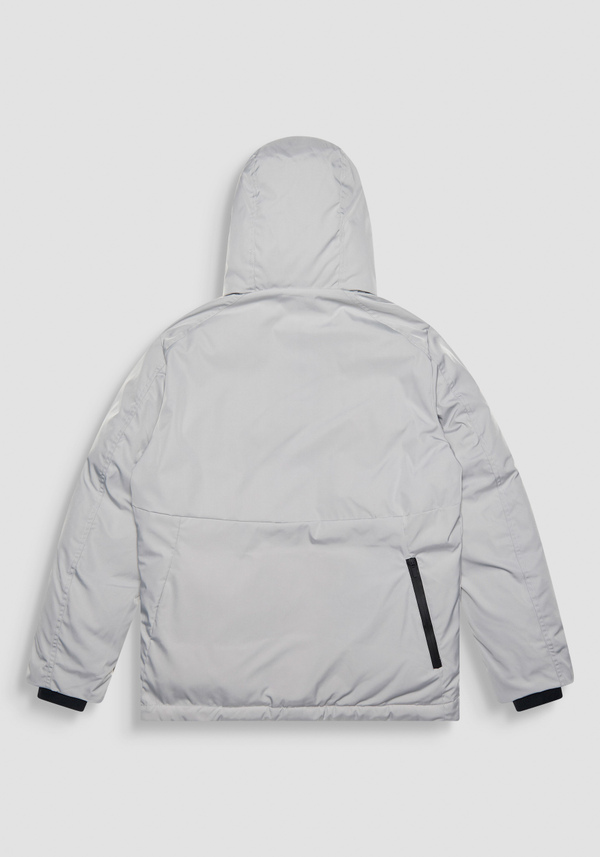 JACKE REGULAR FIT GRAU AUS NACHHALTIGEM POLYESTER MIT SYNTHETISCHER POLSTERUNG - Antony Morato Online Shop