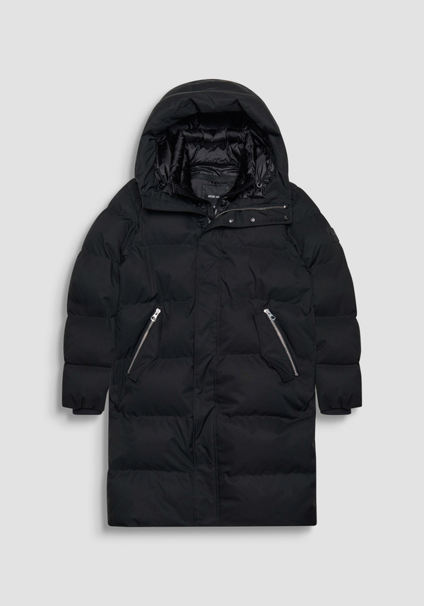 LANGE DAUNENJACKE REGULAR FIT AUS FUNKTIONSGEWEBE UND SYNTHETISCHER FÜLLUNG - Antony Morato Online Shop