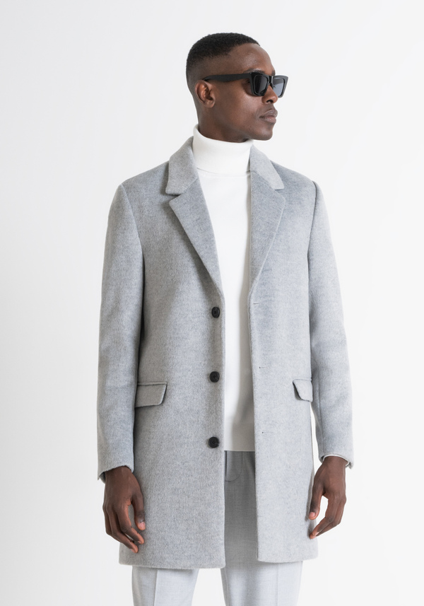MANTEL „RUSSEL“ SLIM FIT MIT WOLLEFFEKT - Antony Morato Online Shop
