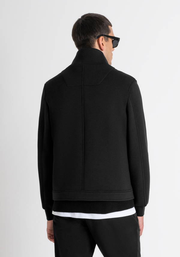 REGULAR FIT JACKET IN SCUBA FABRIC WITH POCKETS - Antony Morato Online Shop