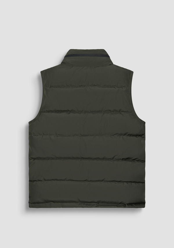 DOUDOUNE SANS MANCHES REGULAR FIT VERTE AVEC REMBOURRAGE SYNTHÉTIQUE DUPONT SORONA - Antony Morato Online Shop