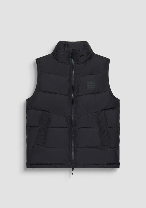 ÄRMELLOSE DAUNENJACKE REGULAR FIT SCHWARZ MIT SYNTHETISCHER DUPONT-SORONA-FÜLLUNG - Antony Morato Online Shop