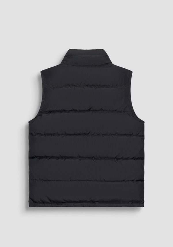 ÄRMELLOSE DAUNENJACKE REGULAR FIT SCHWARZ MIT SYNTHETISCHER DUPONT-SORONA-FÜLLUNG - Antony Morato Online Shop