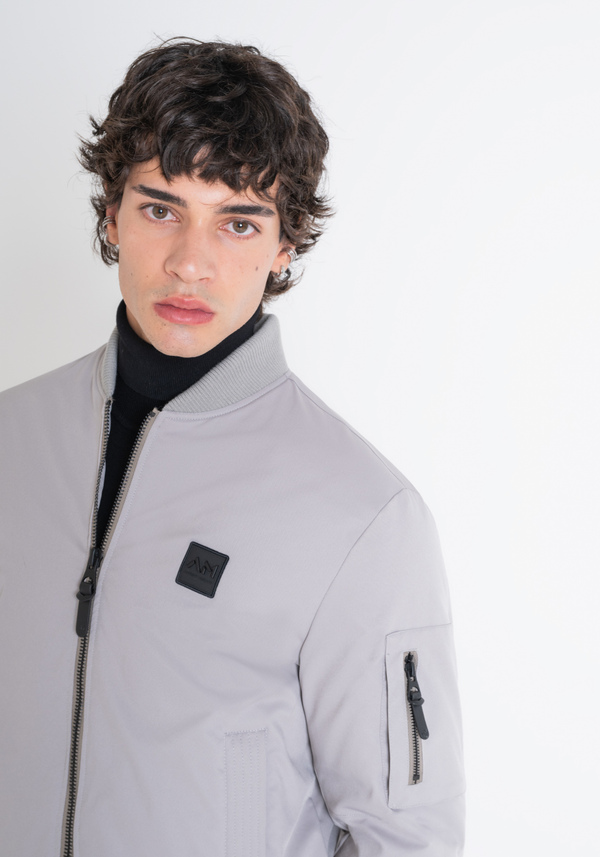 REGULAR FIT BOMBER WITH DUPONT SORONA SYNTHETIC PADDING - Antony Morato Online Shop