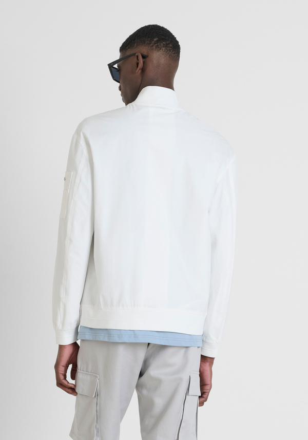 JACKE REGULAR FIT EINFARBIG AUS RIPSTOP-GEWEBE - Antony Morato Online Shop
