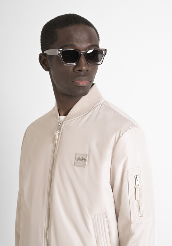 REGULAR FIT JACKET IN TECHNICAL FABRIC WITH SORONA® AURA SYNTHETIC PADDING - Antony Morato Online Shop