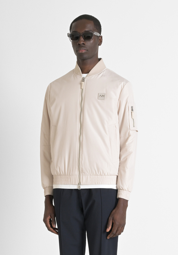 REGULAR FIT JACKET IN TECHNICAL FABRIC WITH SORONA® AURA SYNTHETIC PADDING - Antony Morato Online Shop