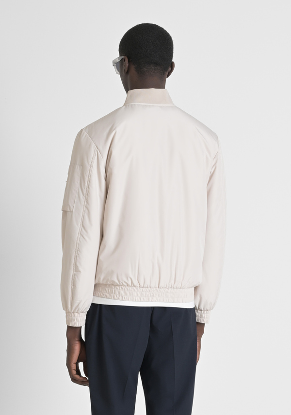 REGULAR FIT JACKET IN TECHNICAL FABRIC WITH SORONA® AURA SYNTHETIC PADDING - Antony Morato Online Shop