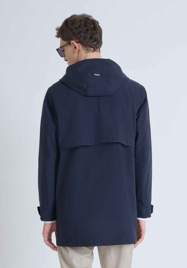 RELAXED FIT JACKET IN TECHNICAL FABRIC - Antony Morato Online Shop