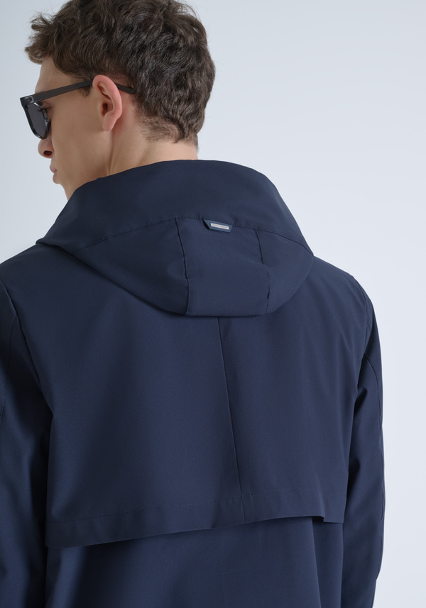 RELAXED FIT JACKET IN TECHNICAL FABRIC - Antony Morato Online Shop