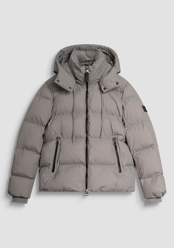 RELAXED FIT DOWN JACKET WITH DUPONT SORONA ECO-PADDING - Antony Morato Online Shop