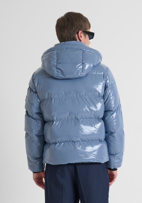 SHINY RELAXED FIT DOWN JACKET WITH DUPONT SORONA ECO-PADDING - Antony Morato Online Shop