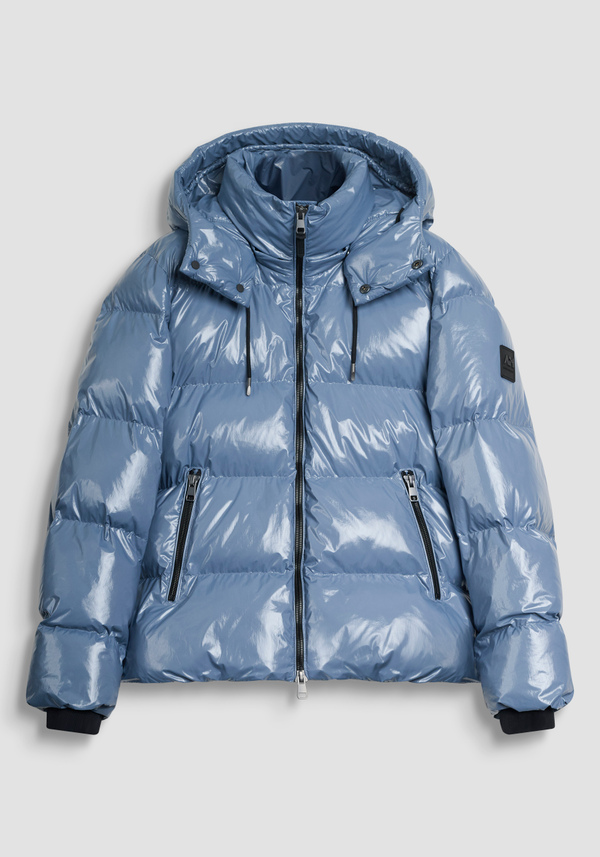 SHINY RELAXED FIT DOWN JACKET WITH DUPONT SORONA ECO-PADDING - Antony Morato Online Shop