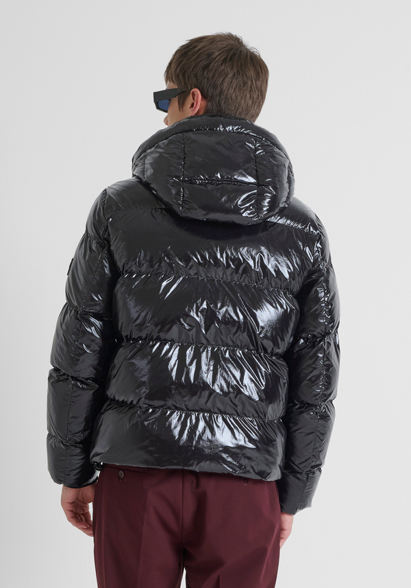 SHINY RELAXED FIT DOWN JACKET WITH DUPONT SORONA ECO-PADDING - Antony Morato Online Shop