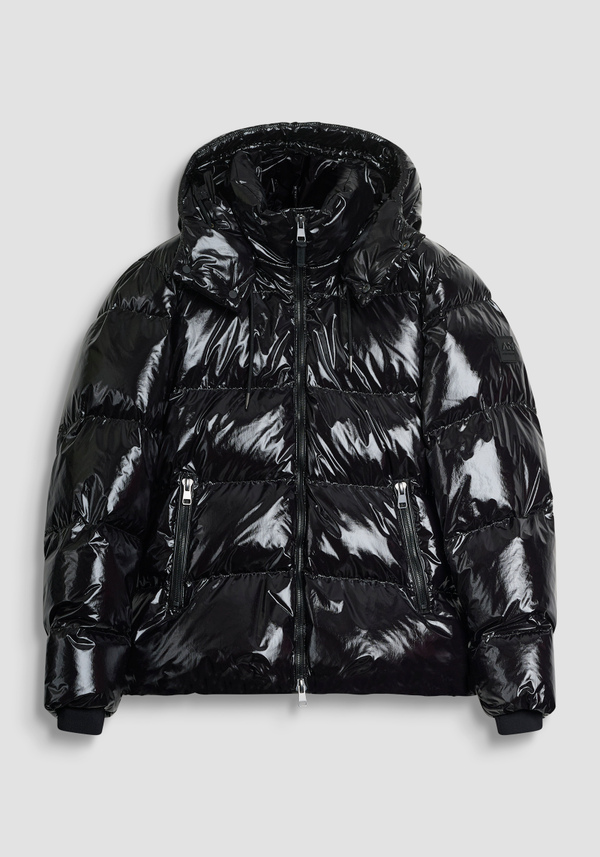 SHINY RELAXED FIT DOWN JACKET WITH DUPONT SORONA ECO-PADDING - Antony Morato Online Shop