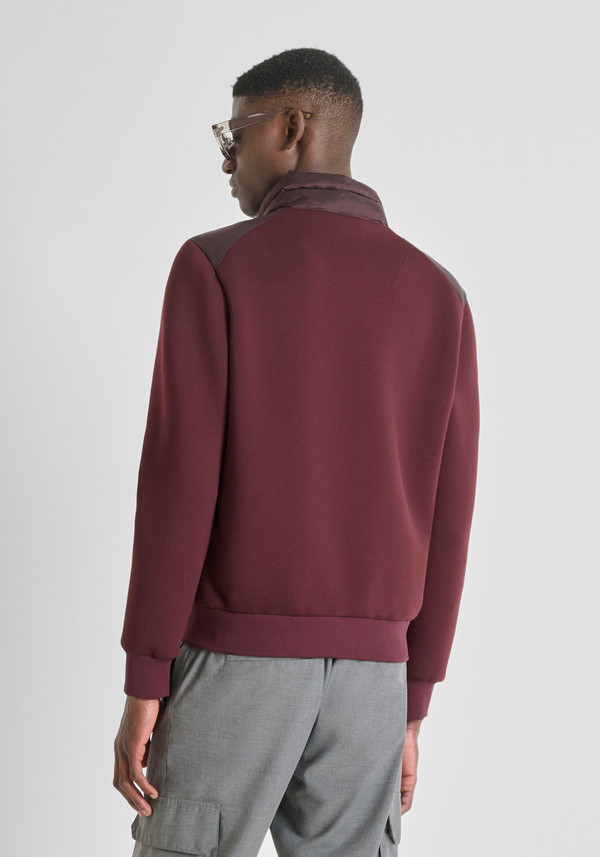 SLIM FIT DOWN JACKET IN SHINY FABRIC WITH SYNTHETIC PADDING - Antony Morato Online Shop