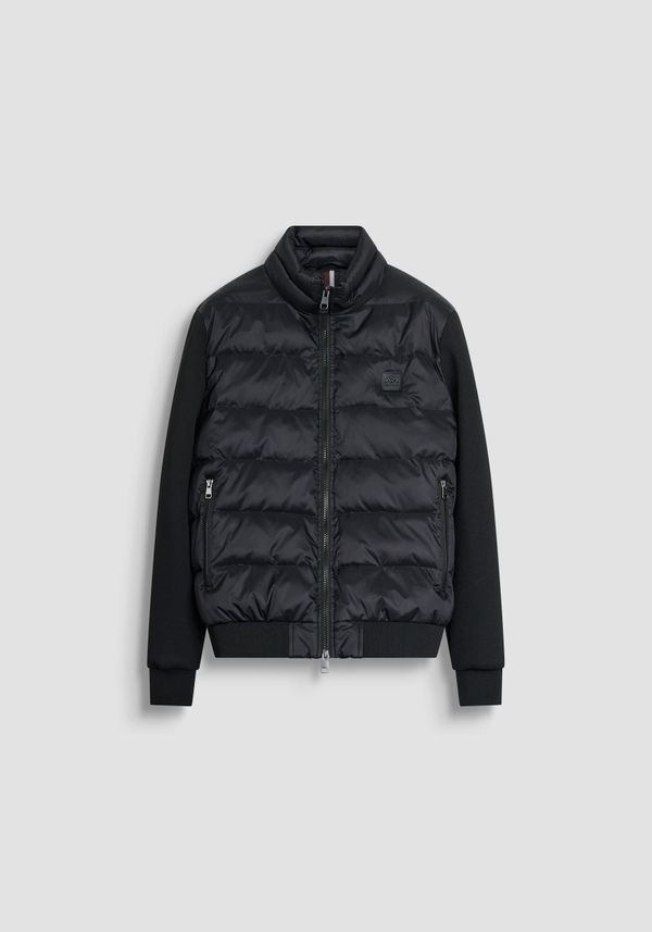 SLIM FIT DOWN JACKET IN SHINY FABRIC WITH SYNTHETIC PADDING - Antony Morato Online Shop