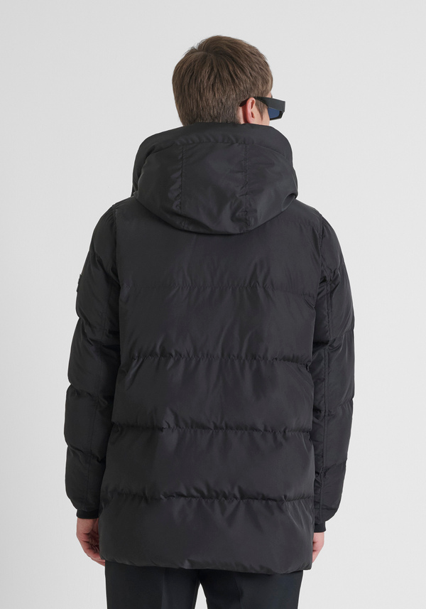RELAXED FIT DOWN JACKET IN TECHNICAL FABRIC AND DUPONT SORONA ECO-PADDING - Antony Morato Online Shop