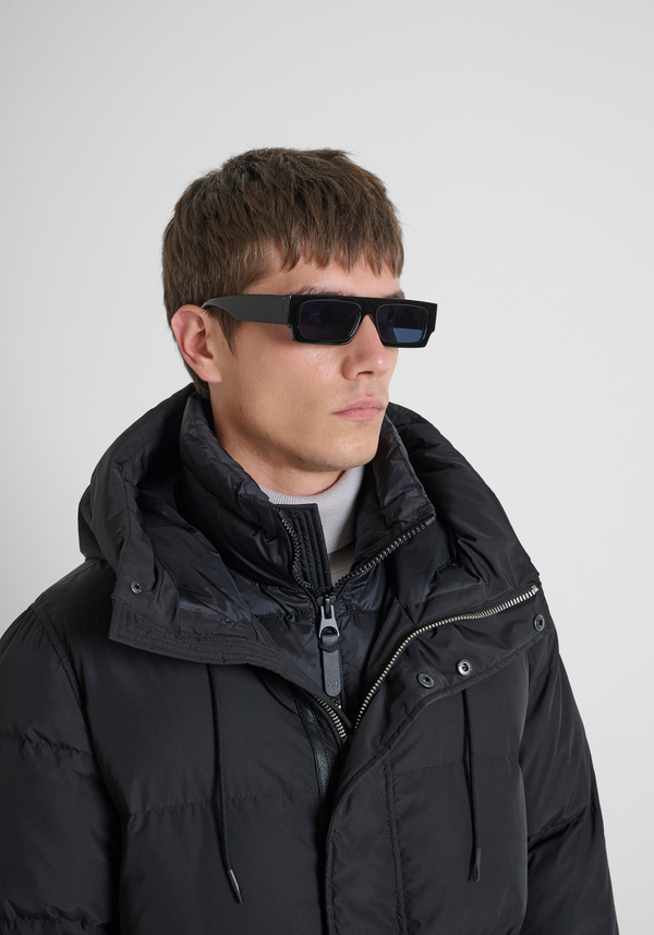 RELAXED FIT DOWN JACKET IN TECHNICAL FABRIC AND DUPONT SORONA ECO-PADDING - Antony Morato Online Shop
