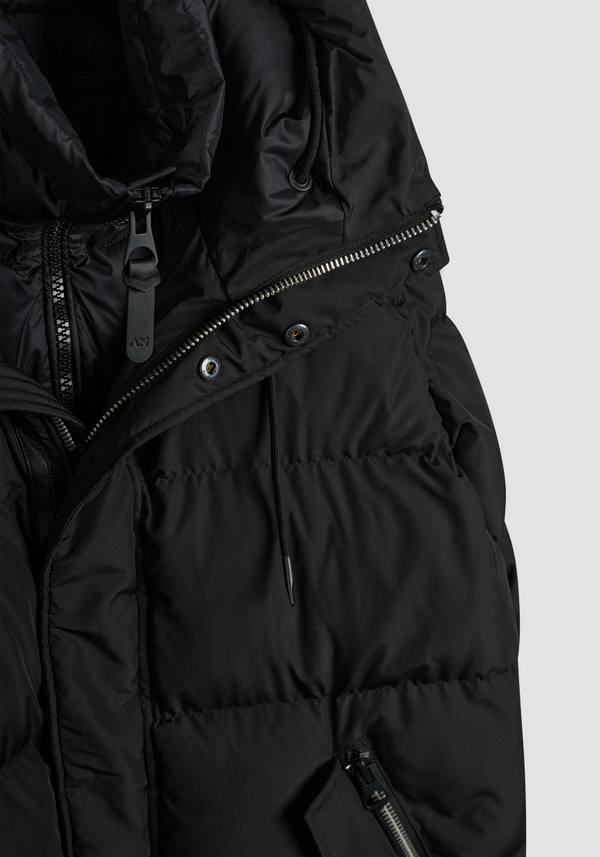RELAXED FIT DOWN JACKET IN TECHNICAL FABRIC AND DUPONT SORONA ECO-PADDING - Antony Morato Online Shop