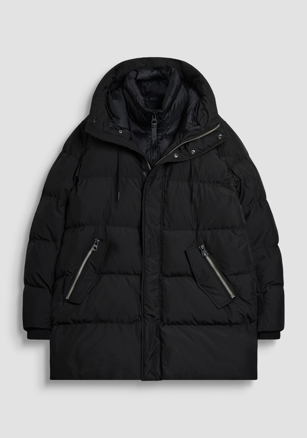 RELAXED FIT DOWN JACKET IN TECHNICAL FABRIC AND DUPONT SORONA ECO-PADDING - Antony Morato Online Shop