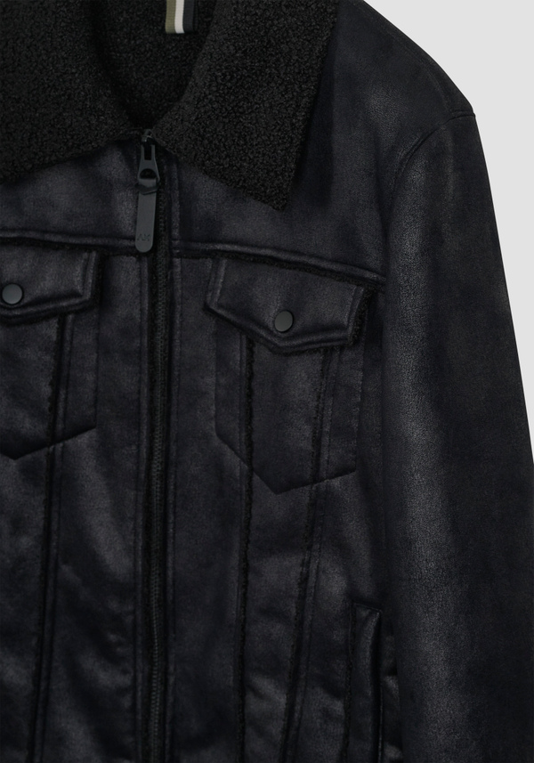 REGULAR FIT JACKET IN SOFT EFFECT FABRIC - Antony Morato Online Shop