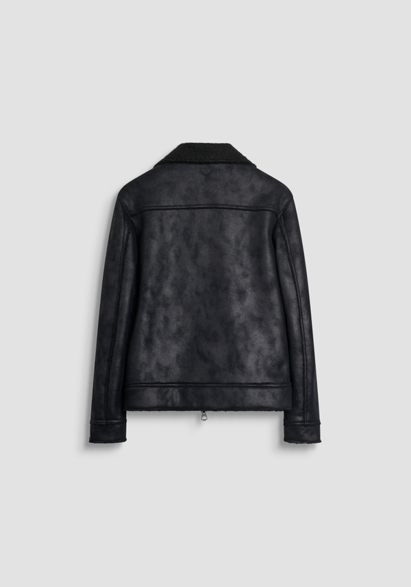 REGULAR FIT JACKET IN SOFT EFFECT FABRIC - Antony Morato Online Shop