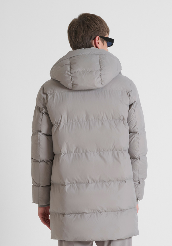 RELAXED FIT DOWN JACKET WITH DUPONT SORONA ECO-PADDING AND LARGE POCKETS - Antony Morato Online Shop