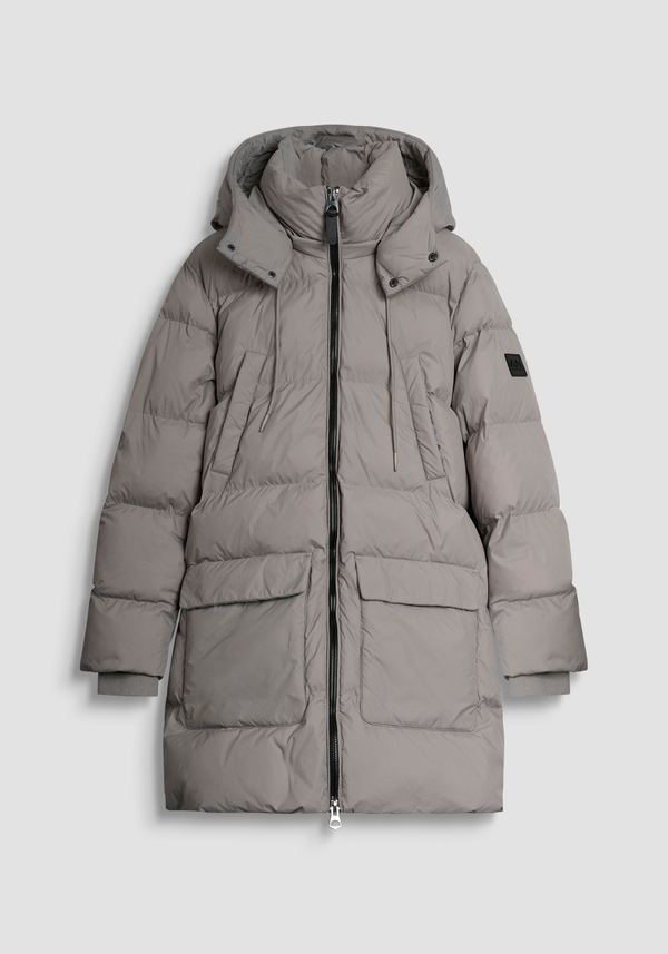 RELAXED FIT DOWN JACKET WITH DUPONT SORONA ECO-PADDING AND LARGE POCKETS - Antony Morato Online Shop