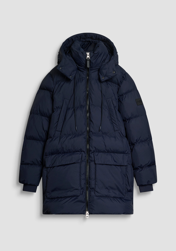 RELAXED FIT DOWN JACKET WITH DUPONT SORONA ECO-PADDING AND LARGE POCKETS - Antony Morato Online Shop