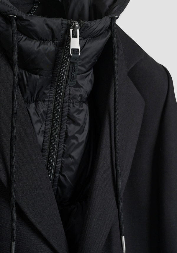 REGULAR FIT COAT WITH ECO-PADDED DUPONT SORONA HOOD - Antony Morato Online Shop