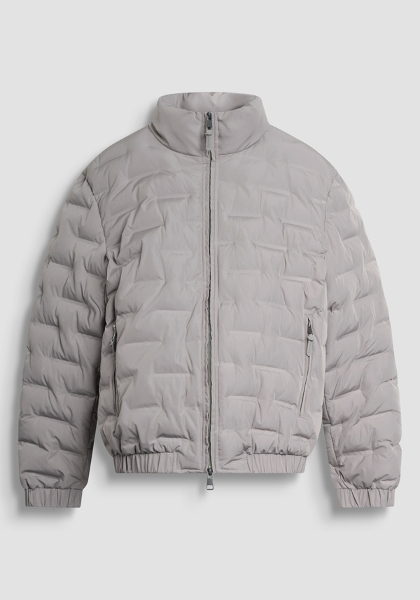 REGULAR FIT QUILTED JACKET WITH DUPONT SORONA ECO-PADDING - Antony Morato Online Shop