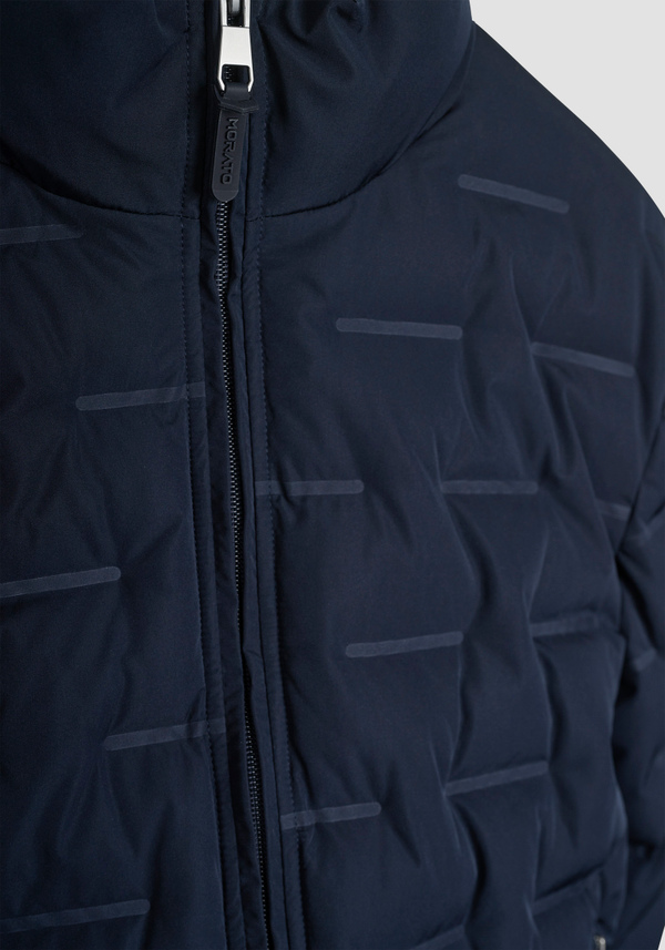 REGULAR FIT QUILTED JACKET WITH DUPONT SORONA ECO-PADDING - Antony Morato Online Shop