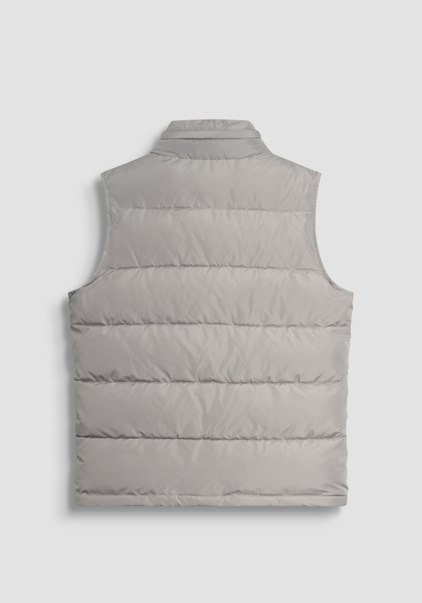 REGULAR FIT DOWN JACKET IN TECHNICAL FABRIC WITH DUPONT SORONA PADDING AND LOGO PATCH - Antony Morato Online Shop