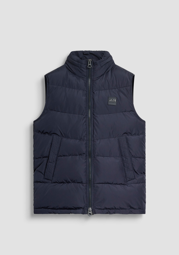 REGULAR FIT DAUNENJACKE AUS TECHNISCHEM GEWEBE MIT DUPONT SORONA FÜLLUNG UND LOGO-PATCH - Antony Morato Online Shop