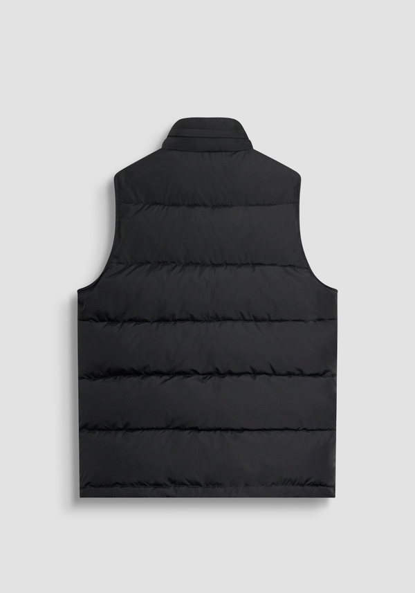 REGULAR FIT DOWN JACKET IN TECHNICAL FABRIC WITH DUPONT SORONA PADDING AND LOGO PATCH - Antony Morato Online Shop