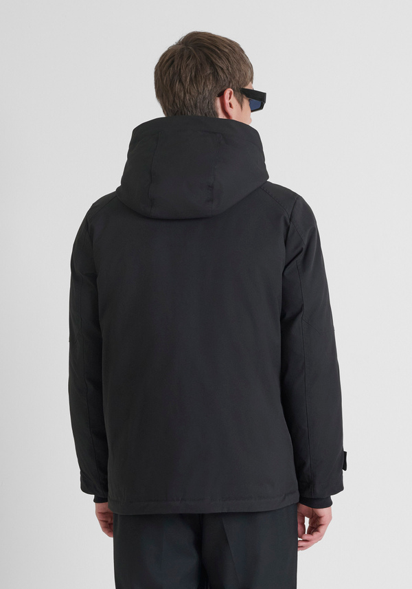 REGULAR FIT DOWN JACKET IN WATERPROOF TECHNICAL FABRIC WITH DUPONT SORONA ECO-FILLING - Antony Morato Online Shop