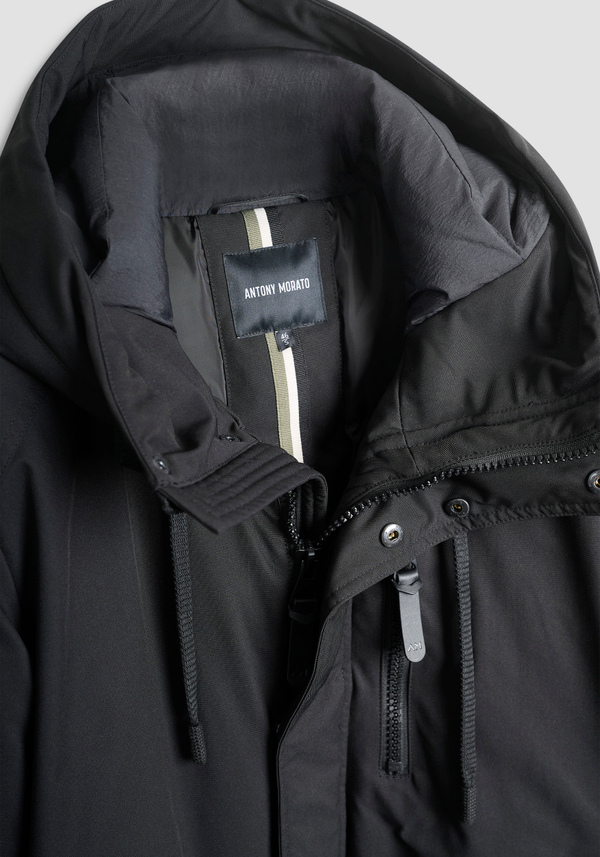 REGULAR FIT DOWN JACKET IN WATERPROOF TECHNICAL FABRIC WITH DUPONT SORONA ECO-FILLING - Antony Morato Online Shop