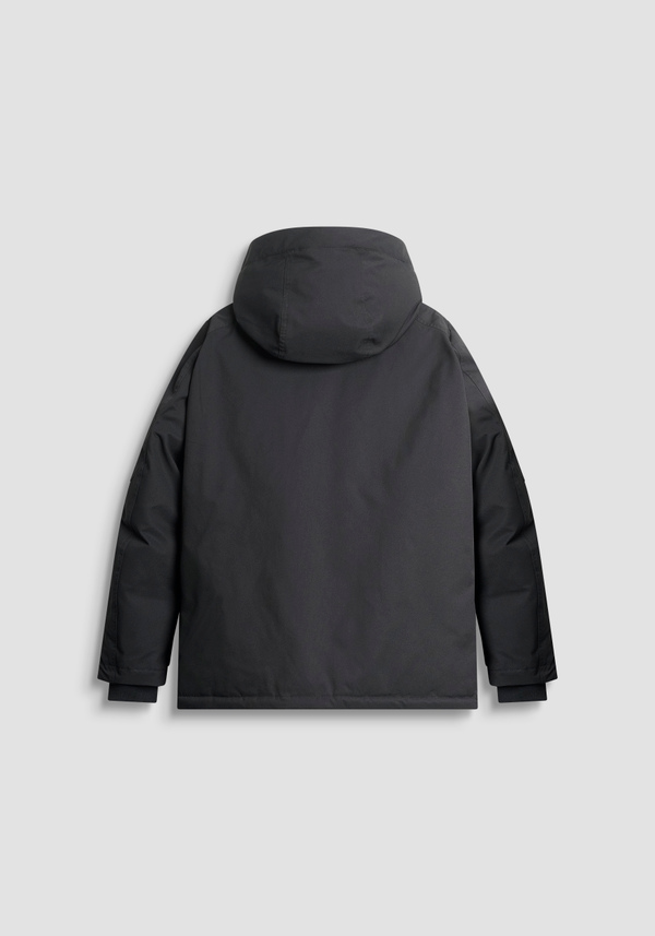 REGULAR FIT DOWN JACKET IN WATERPROOF TECHNICAL FABRIC WITH DUPONT SORONA ECO-FILLING - Antony Morato Online Shop